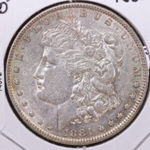1881-O Morgan Silver Dollar, Affordable Circulated Coin, Store #14072