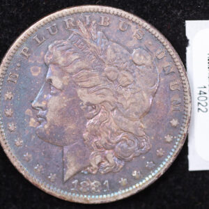 1881-O Morgan Silver Dollar, Affordable Collectible Circulated Coin. Store Sale #14022