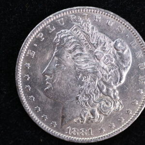 1881-O Morgan Silver Dollar, BU Details, Store #23080441