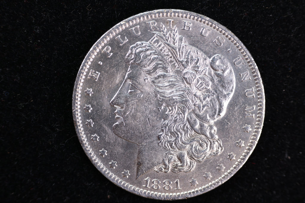 1881-O Morgan Silver Dollar, BU Details, Store #23080441
