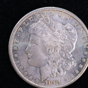 1881-S Morgan Silver Dollar, AU Details, Store #23080443