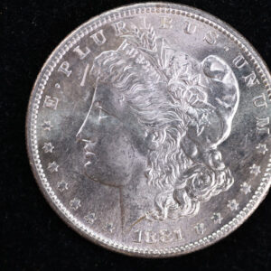 1881-S Morgan Silver Dollar, Gem BU Details, Store #23080438