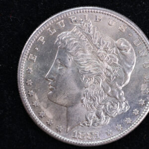 1881-S Morgan Silver Dollar, Gem UC Details, Store #23080439