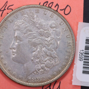 1882-O Morgan Silver Dollar, Affordable Circulated Coin, Store #13599