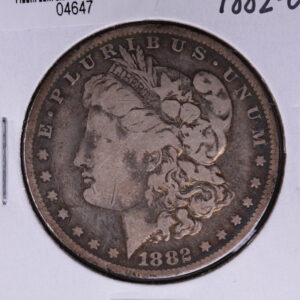 1882-O Morgan Silver Dollar, Fine Circulated condition. Coin Store #04647