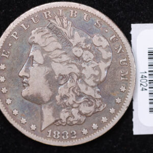 1882-S Morgan Silver Dollar, Affordable Collectible Circulated Coin. Store Sale #14024