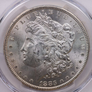1883-CC Morgan Silver Dollar, PCGS MS-63, GSA, Affordable Collectible Coin, Sale #353444