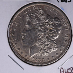 1883-O Morgan Silver Dollar, About Un-Circulated condition. Coin Store #04763