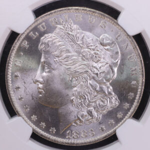 1883-O Morgan Silver Dollar, NGC Certified MS64. Store #08718