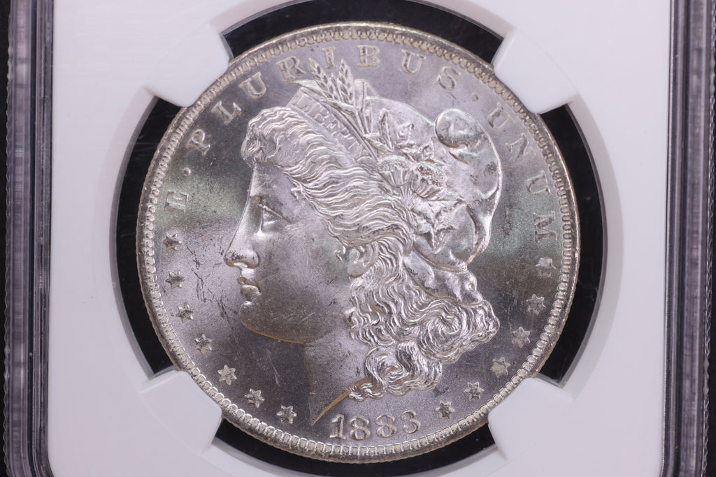 1883-O Morgan Silver Dollar, NGC Certified MS64. Store #08718