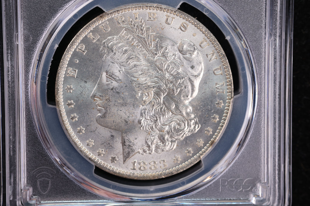 1883-O Morgan Silver Dollar, PCGS Certified, Affordable Early Date Collectible Coin. Store #23091108