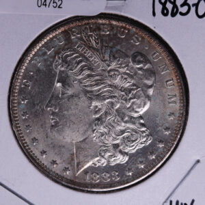 1883-O Morgan Silver Dollar, Un-Circulated condition. Coin Store #04752