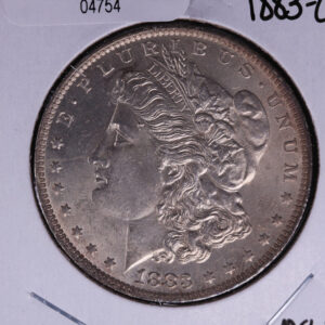 1883-O Morgan Silver Dollar, Un-Circulated condition. Coin Store #04754