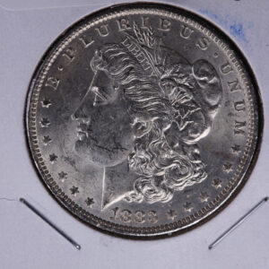 1883-O Morgan Silver Dollar, Un-Circulated condition. Coin Store #04764