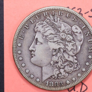 1883-S Morgan Silver Dollar, Affordable Circulated Coin, Store Sale#13606