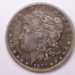 1883-S Morgan Silver Dollar, Large Circulated Affordable Coin Store Sale #0352126