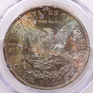 1884-CC Morgan Silver Dollar, PCGS MS-63, GSA, Affordable Collectible Coin, Sale #353448