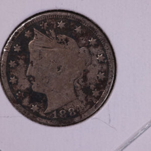 1884 Liberty Nickel. Circulated Collectible Coin. Store #11081