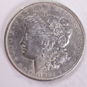 1884-O Morgan Silver Dollar., Extra Fine+. Circulated Coin., Store #2013