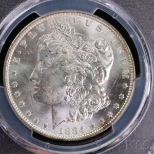 1884-O Morgan Silver Dollar, PCGS Certified, Affordable Early Date Collectible Coin. Store #23091109