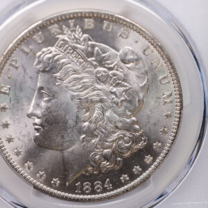 1884-O Morgan Silver Dollar, PCGS Certified, MS63. Large SALE #88080