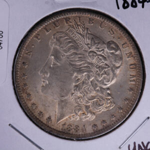 1884-O Morgan Silver Dollar, Un-Circulated condition, Coin Store #04786