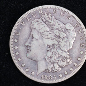 1884-S Morgan Silver Dollar, Affordable Circulated Coin, Store #23080470
