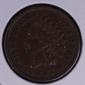 1885 Indian Head Small Cent. Affordable Collectible Coin. Store # 09795