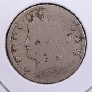 1885 Liberty Nickel, Circulated Collectible Coin. Store #11826