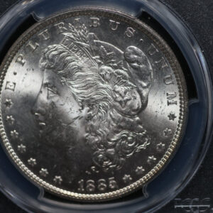1885 Morgan Silver Dollar, PCGS MS63. Store #08852