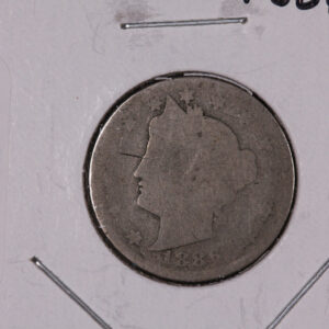 1886 Liberty Nickel, Circulated Collectible Coin. Store #07315