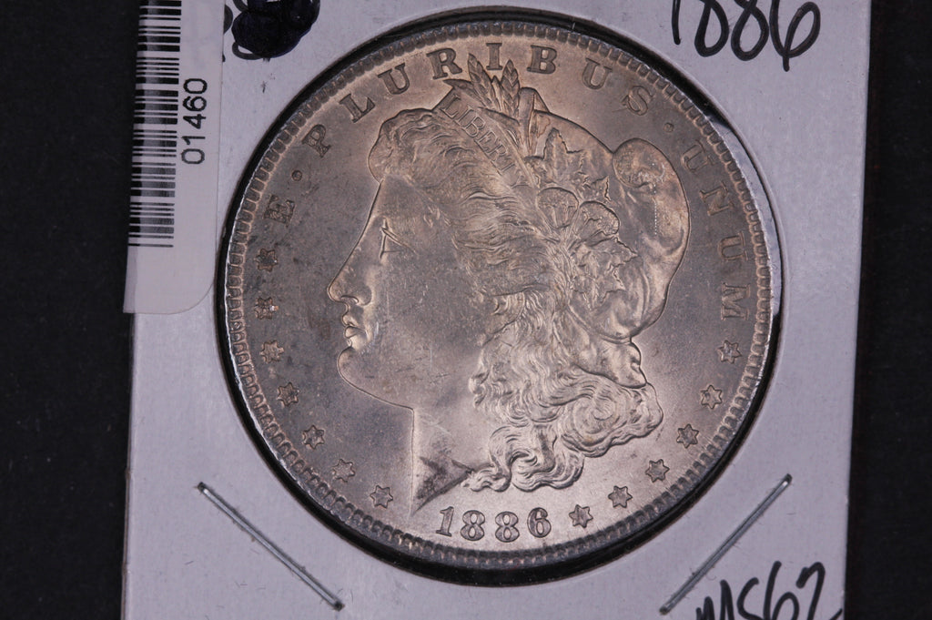 1886 Morgan Silver Dollar, UN-Circulated Store #01458