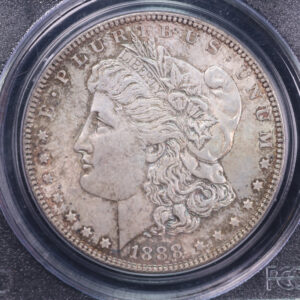 1888 Morgan Silver Dollar, Highly Collectible, Affordable, PCGS MS64. Store #08734