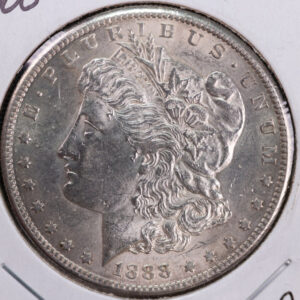 1888-S Morgan Silver Dollar, Nice Uncirculated Coin, Store #23080506