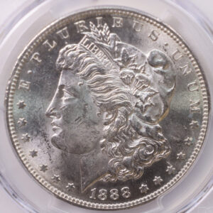 1888-S Morgan Silver Dollar., PCGS MS-62., Store #GM008