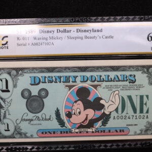 1889 $1, DISNEY DOLLAR - Disney World.. Store Sale #30118