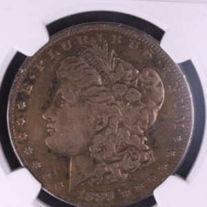 1889-CC Morgan Silver Dollar, "HARD DATE", NGC Graded VF Details. Store #10487