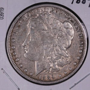 1889-O Morgan Silver Dollar, Affordable Circulated Coin. Store #03919, 18, 16, 17, 14