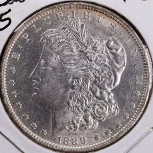 1889-O Morgan Silver Dollar Uncirculated, Cleaned yet nice Details, Store #23080513