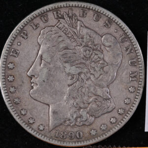 1890-CC Morgan Silver Dollar, Average Circulated Condition, Store #230725070