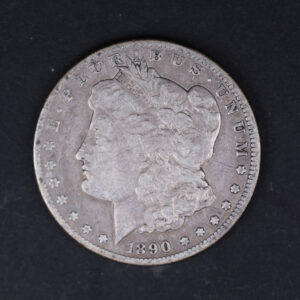 1890-CC Morgan Silver Dollar. Circulated Coin. Store #07747