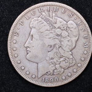 1890-O Morgan Silver Dollar., Circulated Coin. Large Affordable Dollar Sale #01057