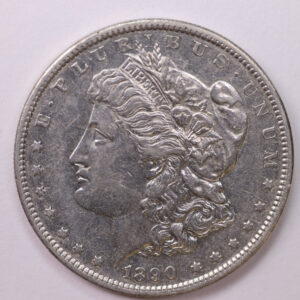 1890-S Morgan Silver Dollar, Large Circulated Affordable Coin Store Sale #0352131