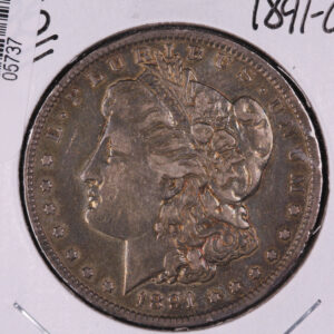 1891-O Morgan Silver Dollar, Affordable Circulated Coins. Store #05737, 05742, 05743