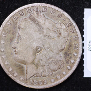 1892-O Morgan Silver Dollar, Affordable Collectible Circulated Coin. Store Sale #14033