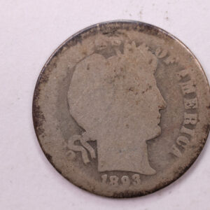 1893-O Barber Silver Dime., Fair., Store Sale #19214
