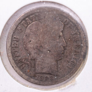 1893-O Barber Silver Dime., V.G., Store Sale #19212