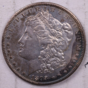 1893-O Morgan Silver Dollar, Uncirculated Details., Store Sale #507