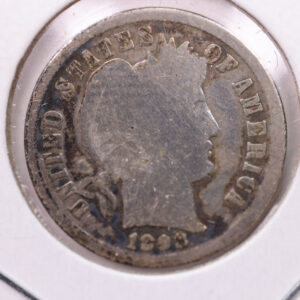 1893-S Barber Silver Dime., Fair., Store Sale #19226
