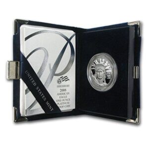 1997 to Present $100 .9995 Platinum Eagle (1 Oz) Proof with US Mint Box